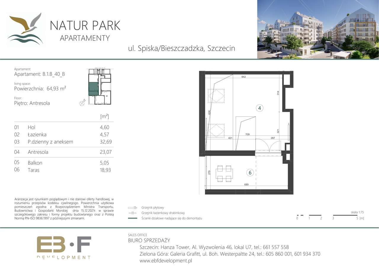 Natur Park | apartament 2-pok. | B_40 - Pełny obrazek: 3/8