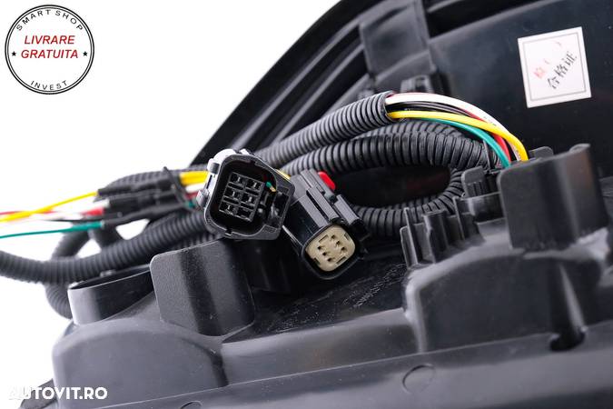 Stopuri LED Ford Ranger (2012-2018) Fumuriu cu Semnal Dinamic- livrare gratuita - 16