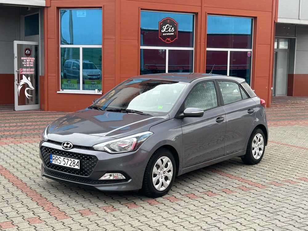 Hyundai i20 II blue 1.2 Classic 2016