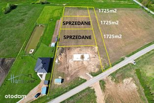 Działki budowlane 1725m2 - 5 minut od Olecka