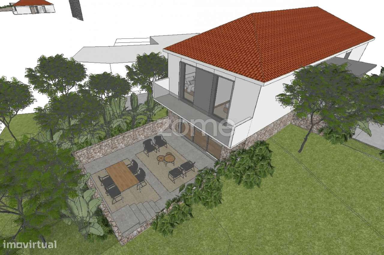 Moradia T3 com projeto aprovado, a1500m do Rio Douro - Valbom Gondomar-23