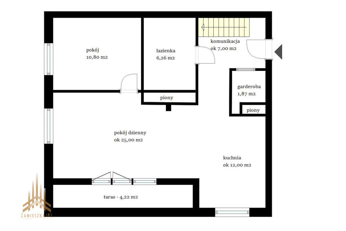 Batalionów Chłopskich/Lazurowa-> 2 poziomy + garaż-10