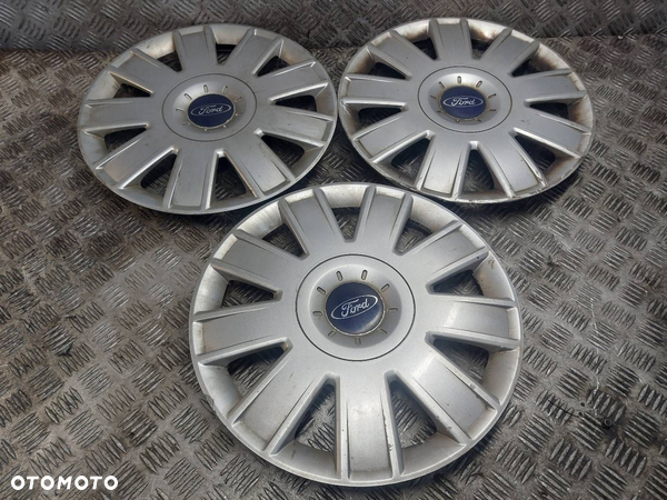 KOŁPAK KOŁPAKI 3 SZTUKI 15" R15 15 CALI FORD 2N11-1130-BB - 1