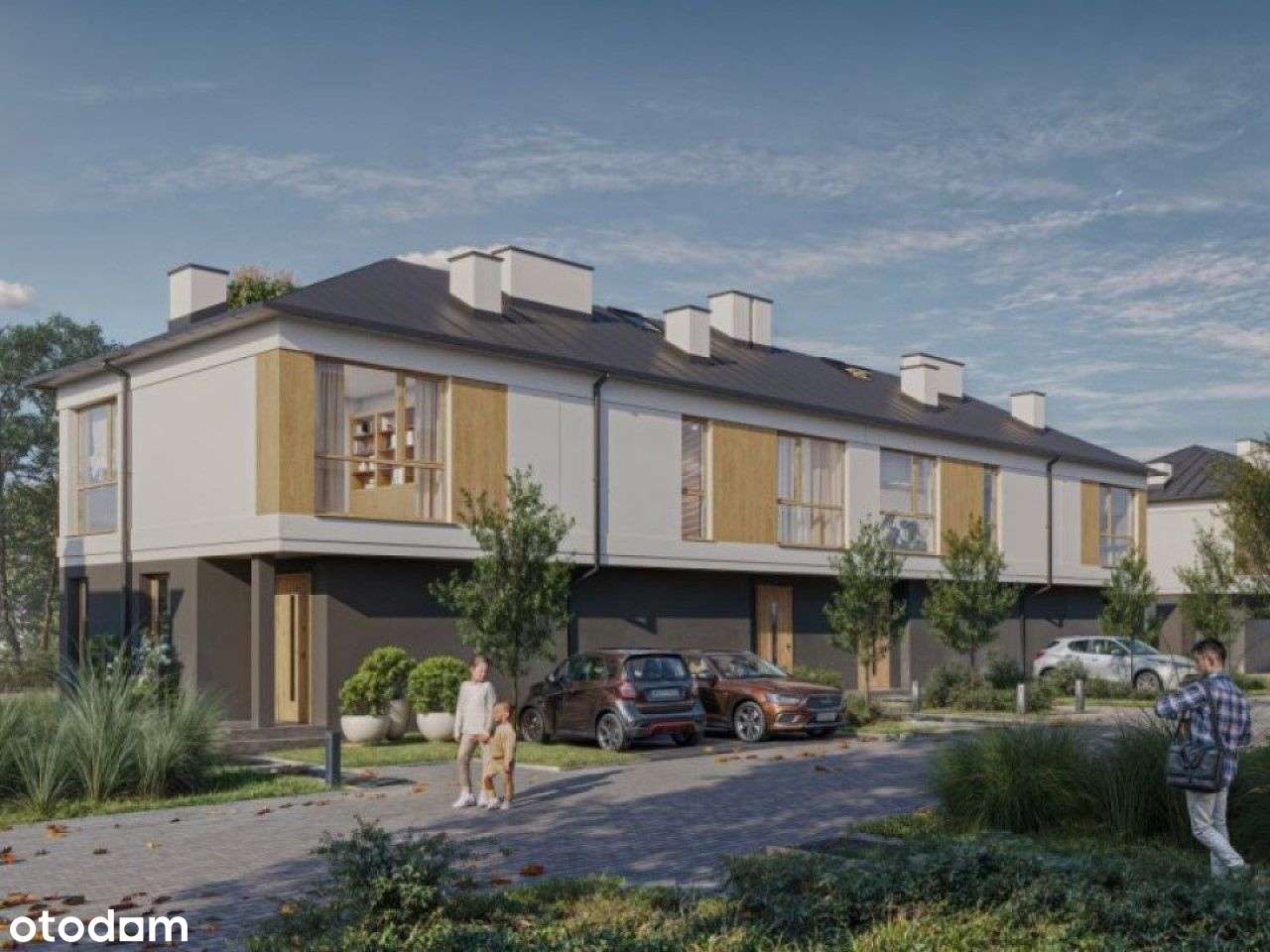 Segment skrajny, ogródek, 4 pokoje, blisko WKD - Pełny obrazek: 2/6