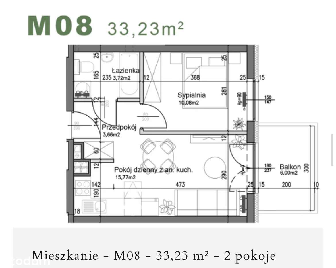 AL. Pokoju KAMERALNA INWESTYCJA  TRAMWAJ 2 min OGRÓDKI TARASY - Pełny obrazek: 4/9