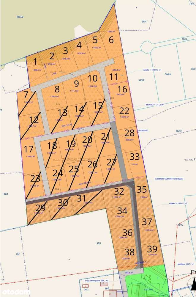 Działka, działki budowlane Suryty, jezioro Blanki - Pełny obrazek: 5/17