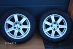 KOŁA FELGI ALUMINIOWE OPONY ZIMOWE 195/65 R15 4x100 OPEL ASTRA MERIVA CORSA - 2