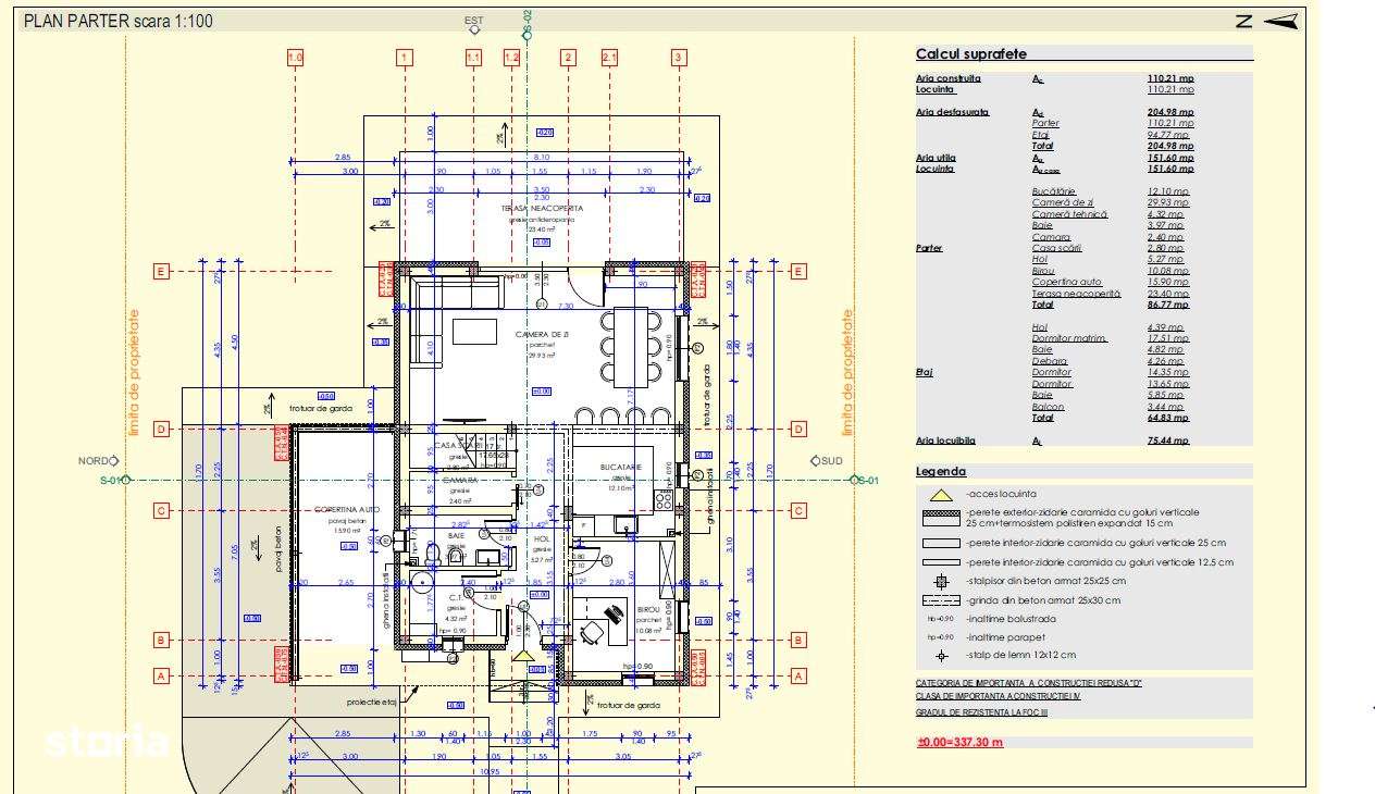 Vand casa noua P+E in Cluj-Napoca, str. Soporului, 800mp teren - Imagine principală: 5/6