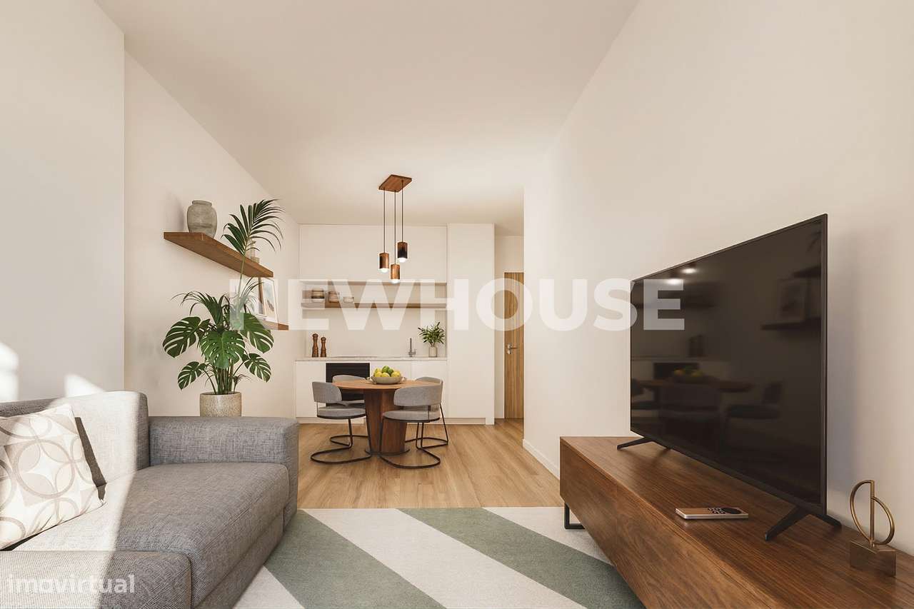 Apartamento T1 Novo junto ao Metro de Santo Ovídio-3