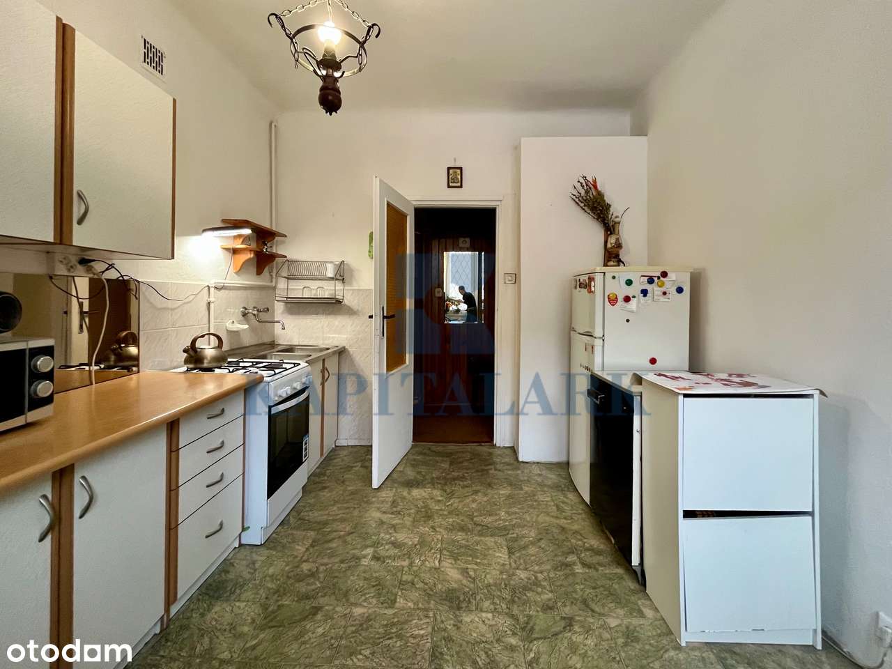 Kawalerka 35,49m2 | kamienica | Plac Hallera | parter |-8