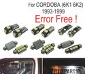 KIT COMPLETO 11 LAMPADAS LED PARA SEAT CORDOBA 6 K 1 6K2 93-99 - 1