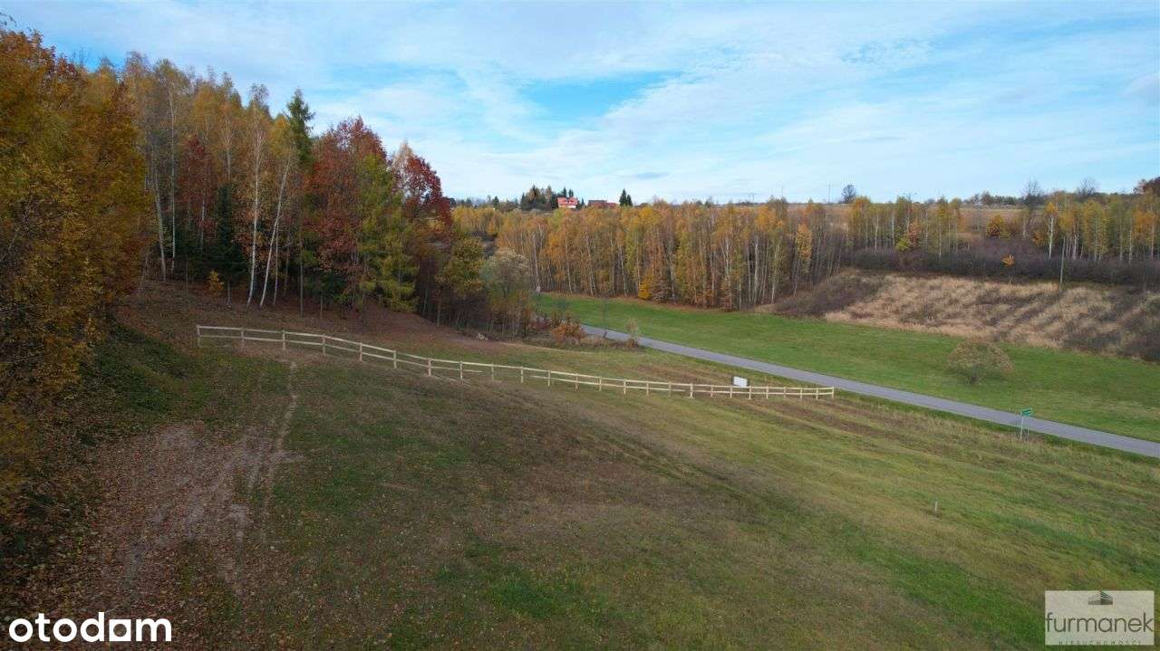 Widokowa działka budowlana 26 arów na Roztoczu - Pełny obrazek: 3/14