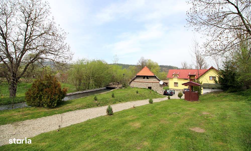 Proprietate deosebita,la cheie, cascada, lac de pesti in curte,C Carta-10