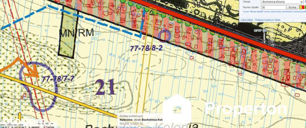 Działka inwestycyjna 1 ha pod Nałęczowem - Pełny obrazek: 4/4