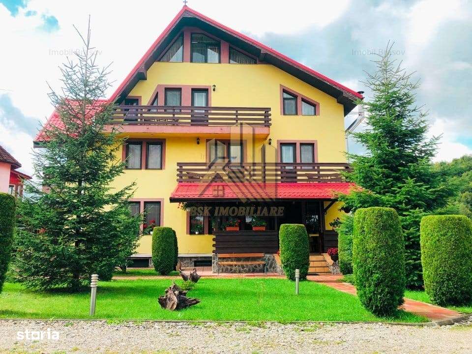 Casa de vanzare Moieciu Bran, langa Castel – Ideal pensiune, comisio - Imagine principală: 2/17
