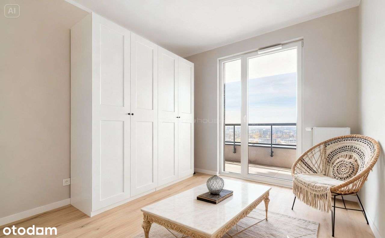 Panorama Katowic Apart.62,49m2 z dużą loggią.-8