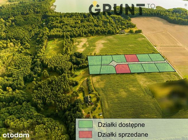 Działki budowlane w zielonej i spokojnej okolicy!