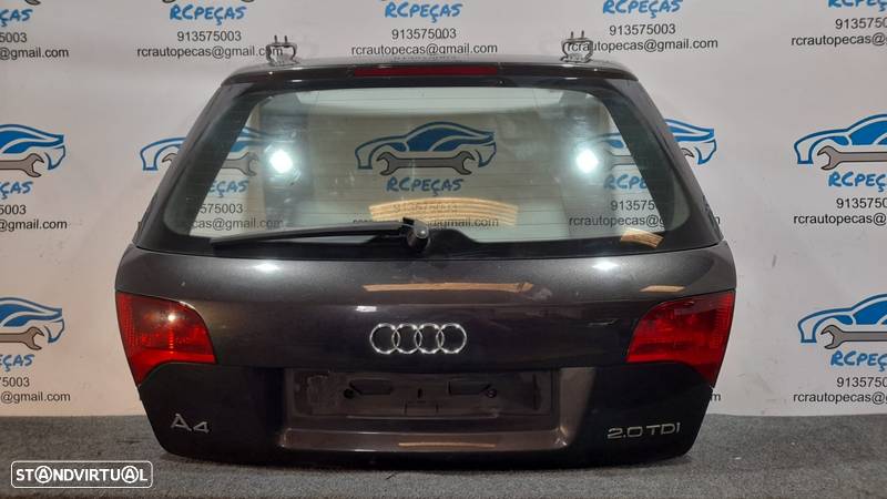 PORTA TAMPA MALA AUDI A4 B7 AVANT CARRINHA 8E9827023R 8E9827023 FECHO PUXADOR MOTOR VIDRO 3º STOP AILERON ALERON SPOILER LIP - 1