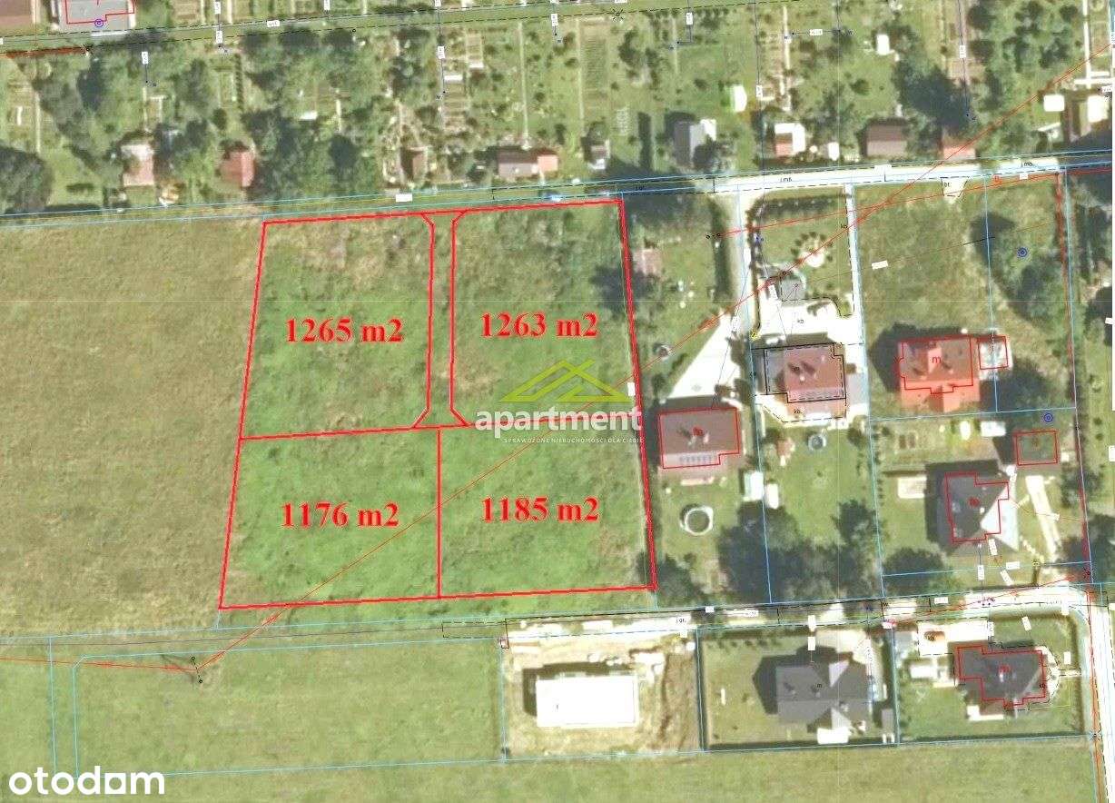 Działki budowlane (MPZP) - Tuchów-1