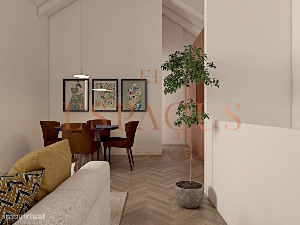 Apartamento T1+1 no coração da cidade-3