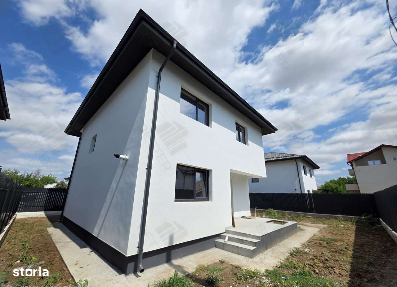 Casă P+1 modernă – 4 camere | 2 băi | teren generos – Comuna Berceni - Imagine principală: 3/10