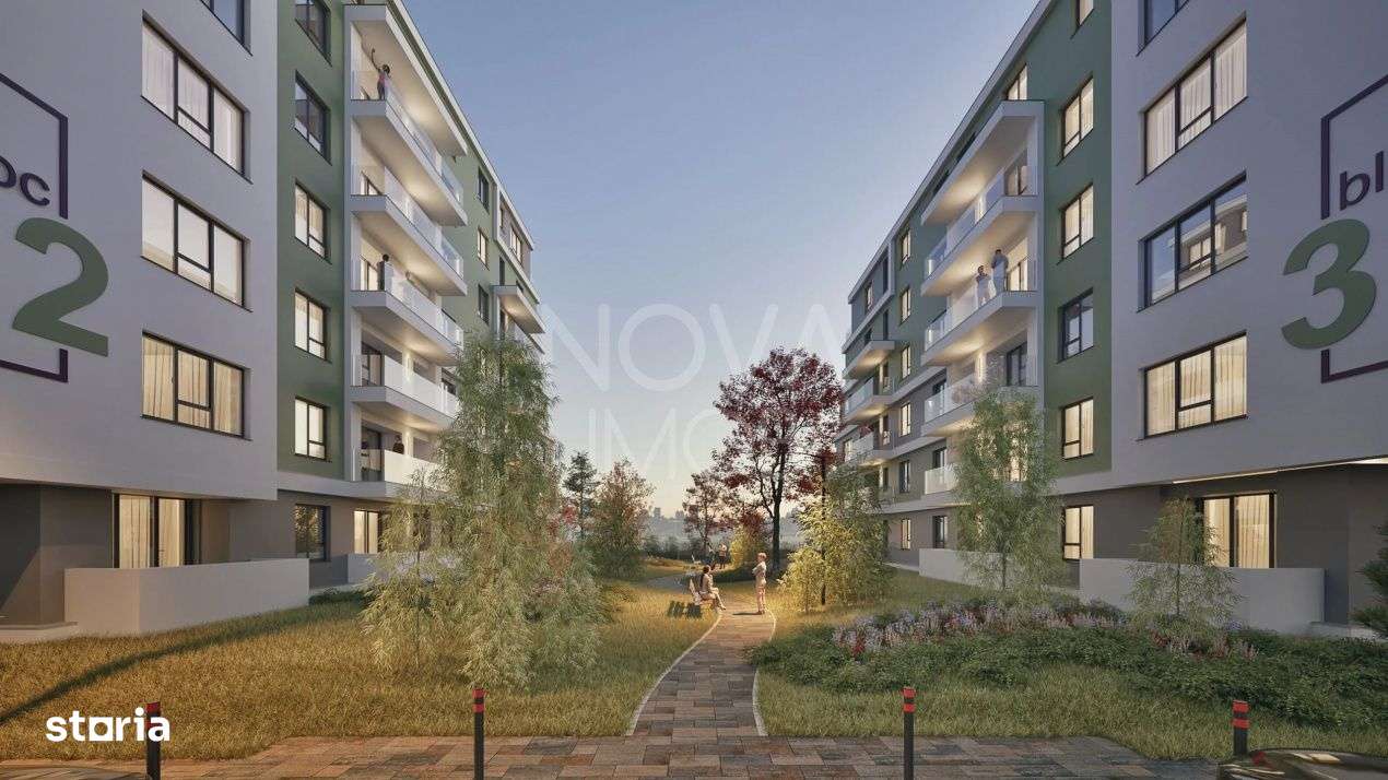 Apartament 2 camere, decomandat, ansamblu nou Calea Surii Mici-4