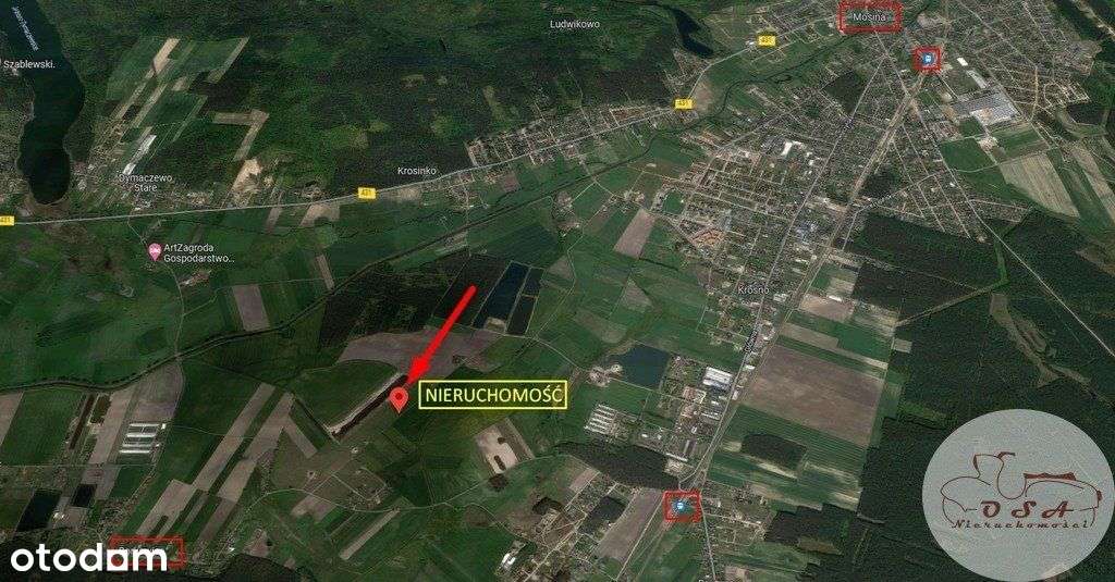 Działka z Mpzp Borkowice k. Mosiny-12