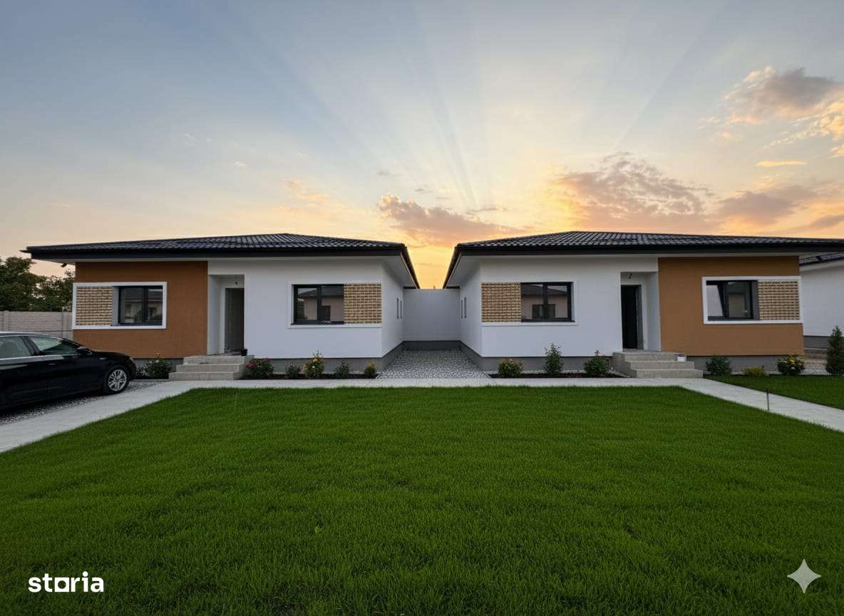 Casă individuală parter 130mp construiți, teren 400mp Tunari City Nord - Imagine principală: 2/9