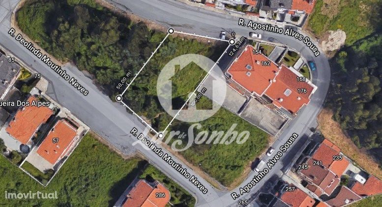 Terreno para construção em altura, situado em Fânzeres