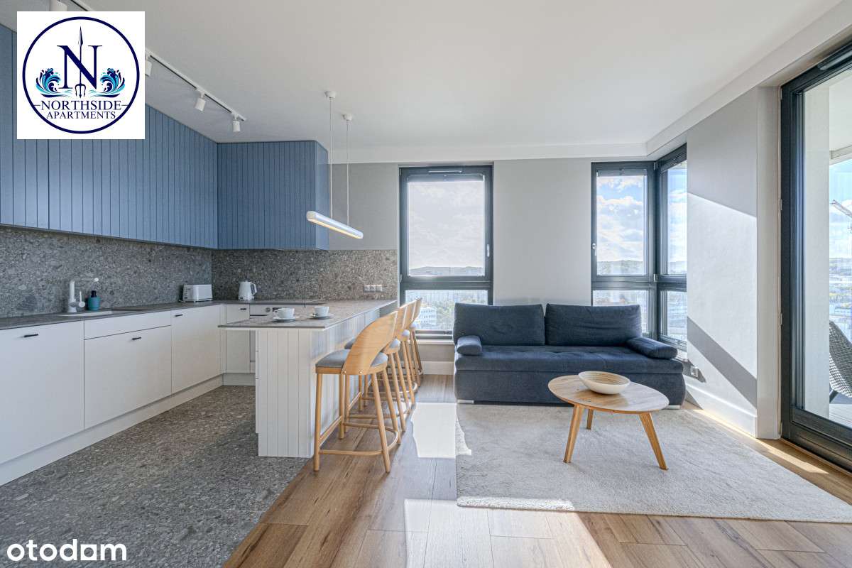 Wynajem długoterminowy Portova Gdynia - 3 pokoje - Pełny obrazek: 1/20