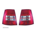 FAROLINS TRASEIROS LED PARA VOLKSWAGEN VW GOLF 3 MKIII VARIANT 91-97 VERMELHO BRANCO - 1