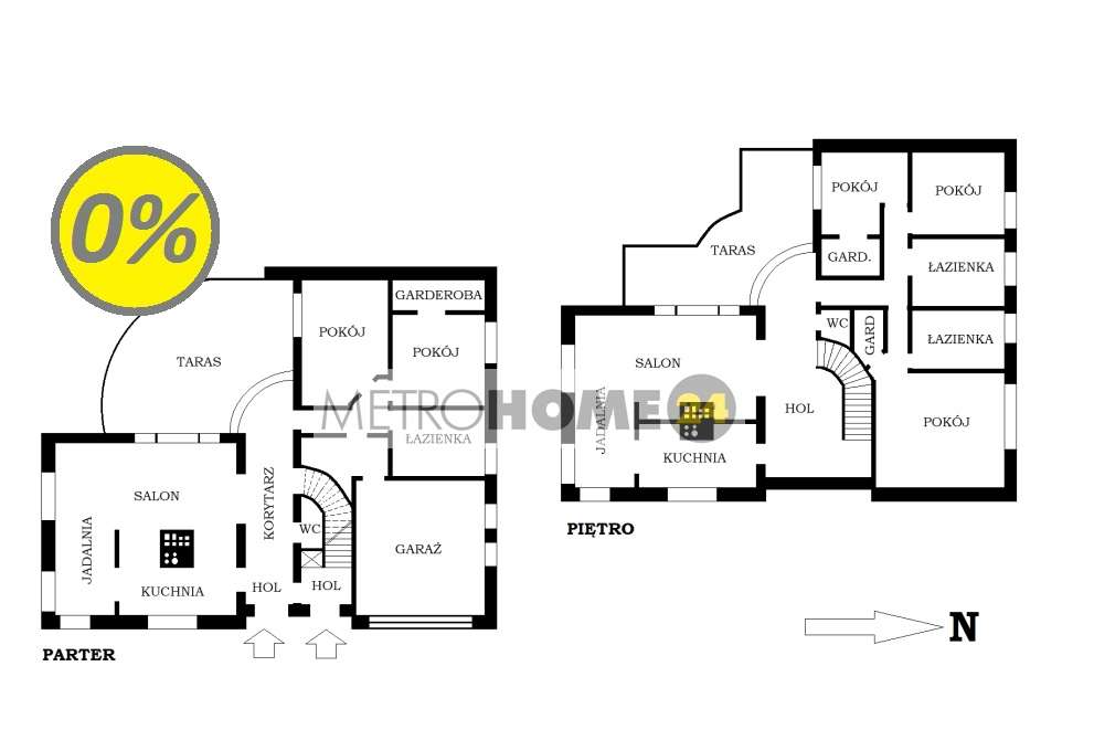 0% Prowizji -Znakomita lokalizacja -wolnostojący dom z ogrodem 1000m2-19