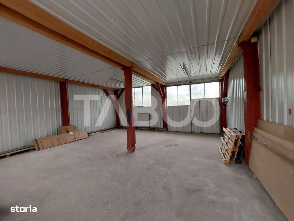 Spatiu industrial de inchiriat 170 mp in zona Turnisor Sibiu - Imagine principală: 3/7