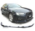 SPOILER LIP PARA AUDI A5 8T 8F 11-17 PRETO BRILHANTE - 1