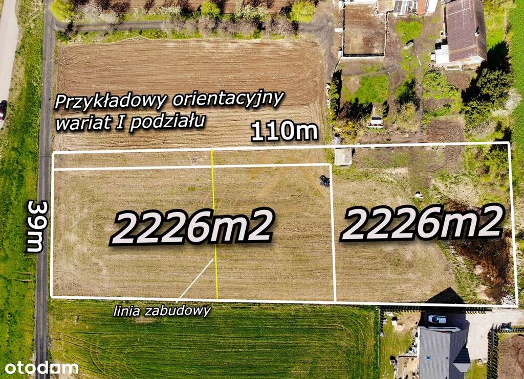 Działka budowlana w spokojnej okolicy | Nowa Cena - Pełny obrazek: 2/12