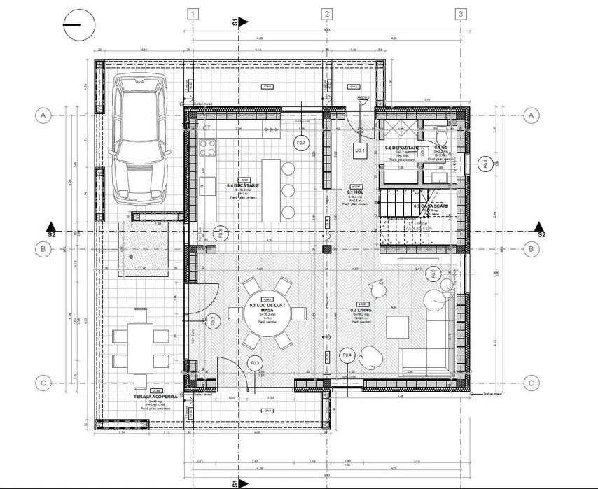 Oferim spe vanzare casa noua, cu 4 camere, cart. Rasaritului - Imagine principală: 4/7
