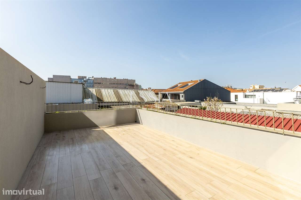 T4 Terraço Jardim e Piscina Matosinhos Sul | Moradia perto Praia Mar - Grande imagem: 5/26