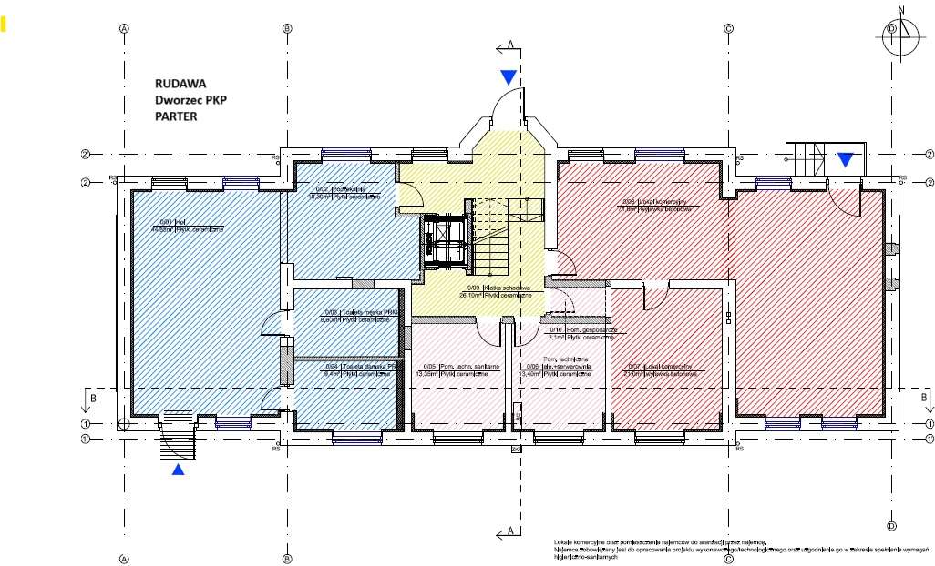 Rudawa Dworzec PKP w trakcie modernizacji - lok. o pow. ok. 203,25 m2 - Pełny obrazek: 4/6