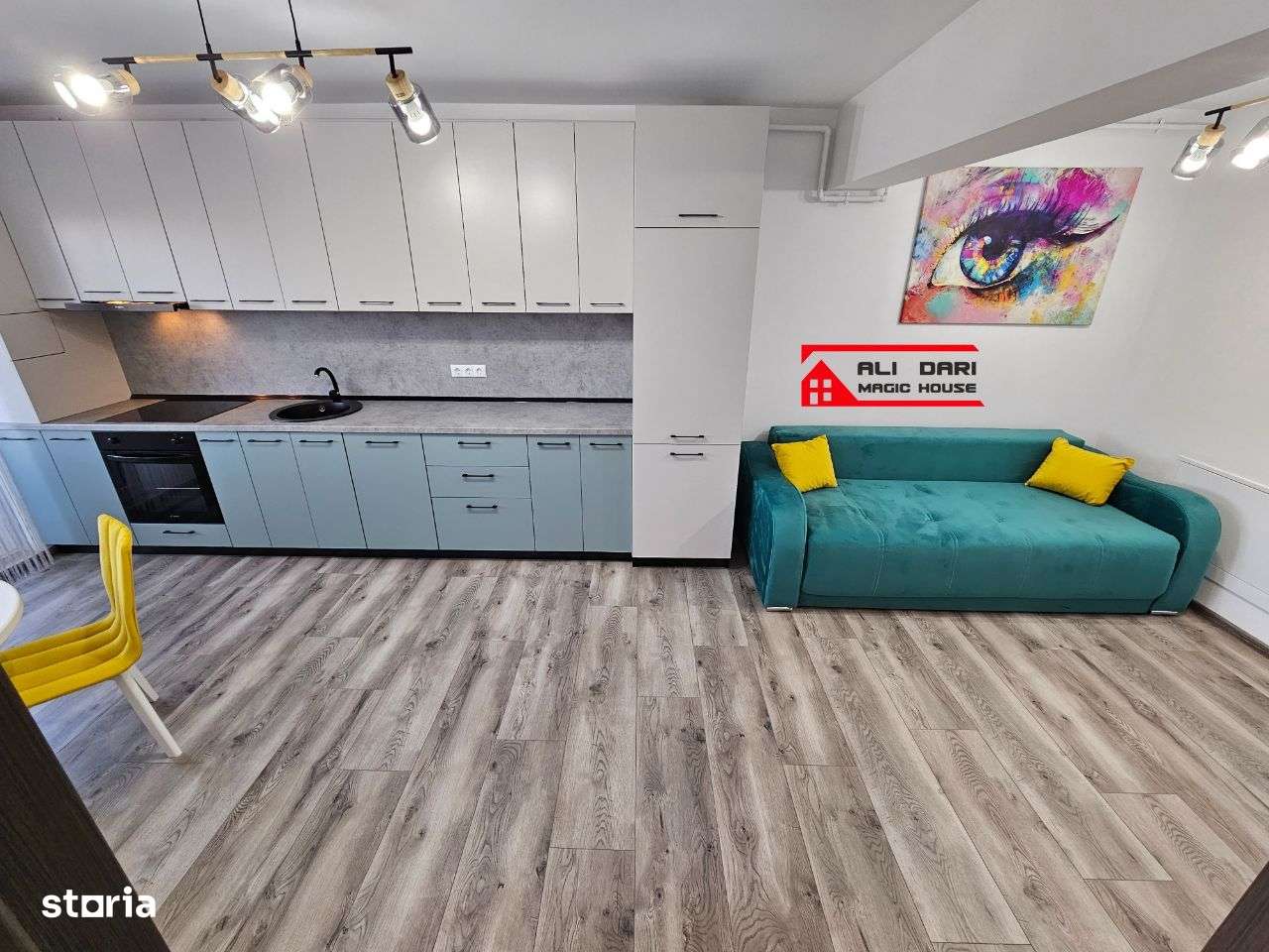 Apartament de 2 camere modern - Bloc Nou -Cf Individual - Etaj 1 din 4 - Imagine principală: 4/20