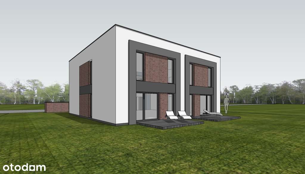 Okazja cenowa! Bliźniak 4pok+garaż, działka 550m2, Lulkowo - Pełny obrazek: 2/20