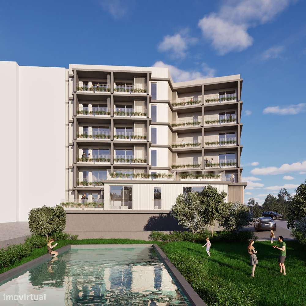 T3 NOVO - Centro de Ermesinde - Piscina/ Sky Lounge - A+-0
