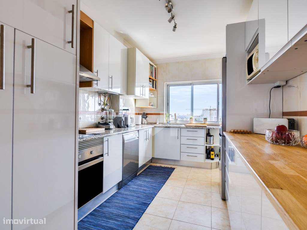 Apartamento T3 Duplex com terraço superior vista Ria em Faro-13