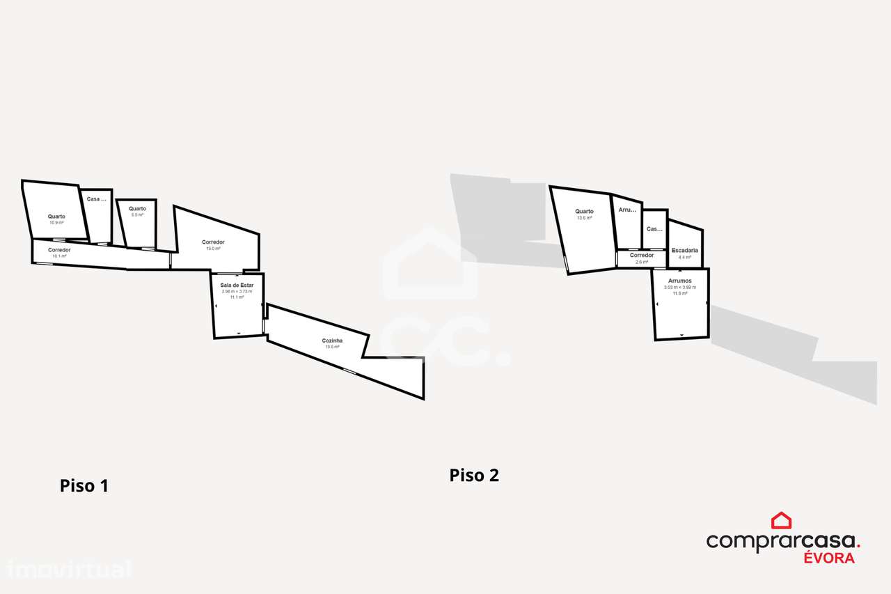 Moradia de R/C T3+1 c/ Anexo e Quintal | Alvito, Beja - Grande imagem: 5/32