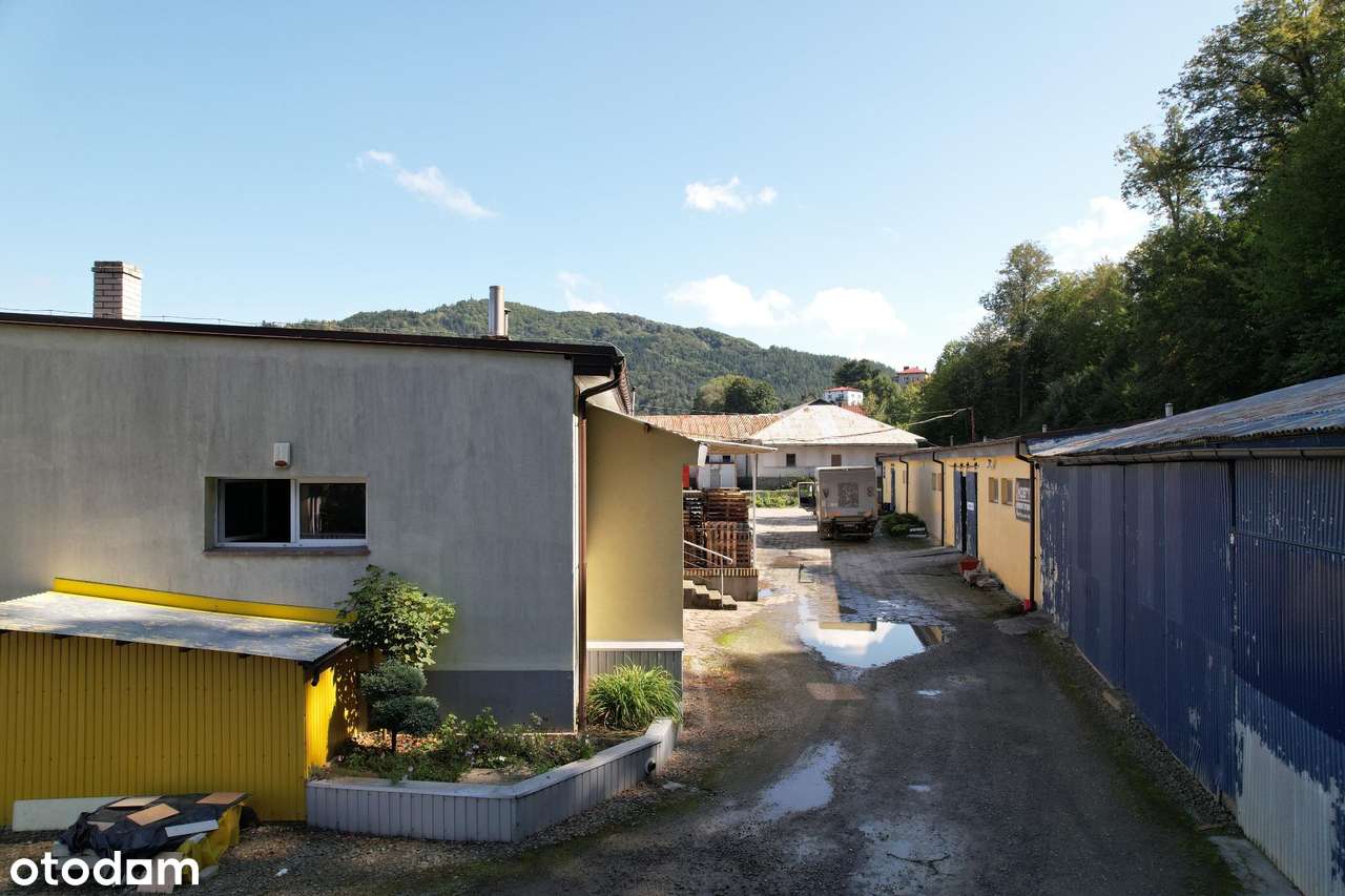 Cały obiekt - 4 budynki magazynowo-usługowe, działka produkcyjna-7