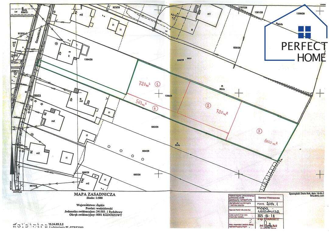 Duża działka budowlana, gotowy projekt podziału! - Pełny obrazek: 4/9