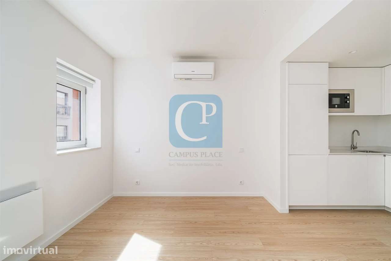 Apartamento T0 novo, junto ao metro Câmara de Matosinhos - Grande imagem: 4/11