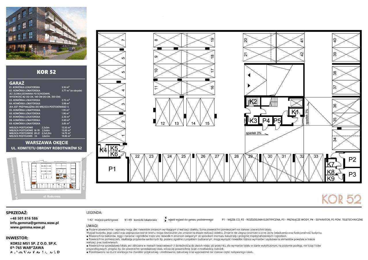 3 pokojowy apartament 59,39 m2 z loggią - Pełny obrazek: 4/9