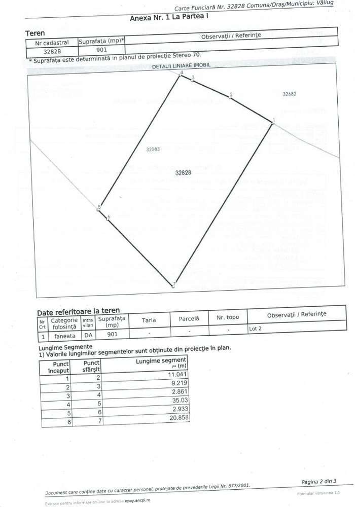 Teren Văliug 900-2400 mp acces auto utilități negociabil - Imagine principală: 5/14