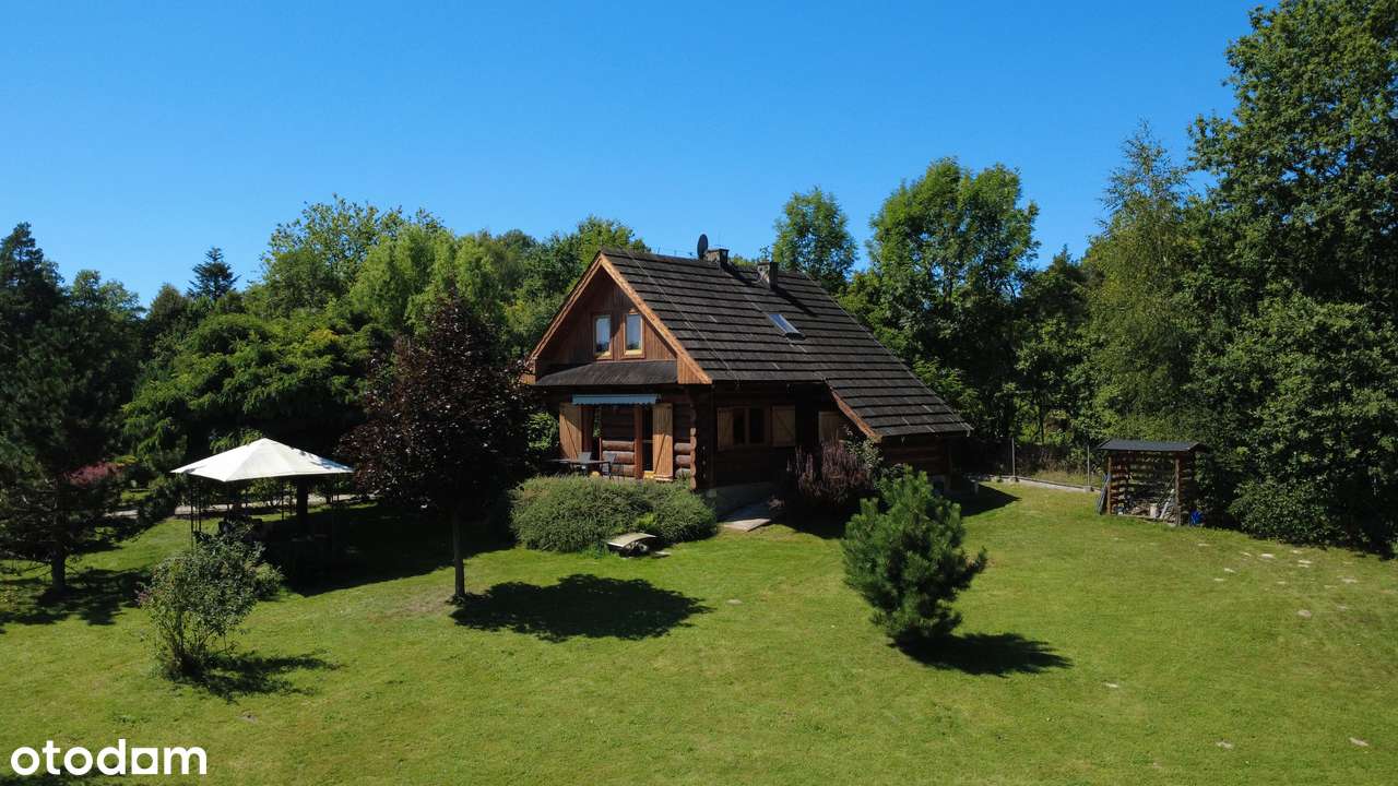 Dom z bali | Piękna działka 30a | Wola Wieruszycka gm. Łapanów - Pełny obrazek: 5/20