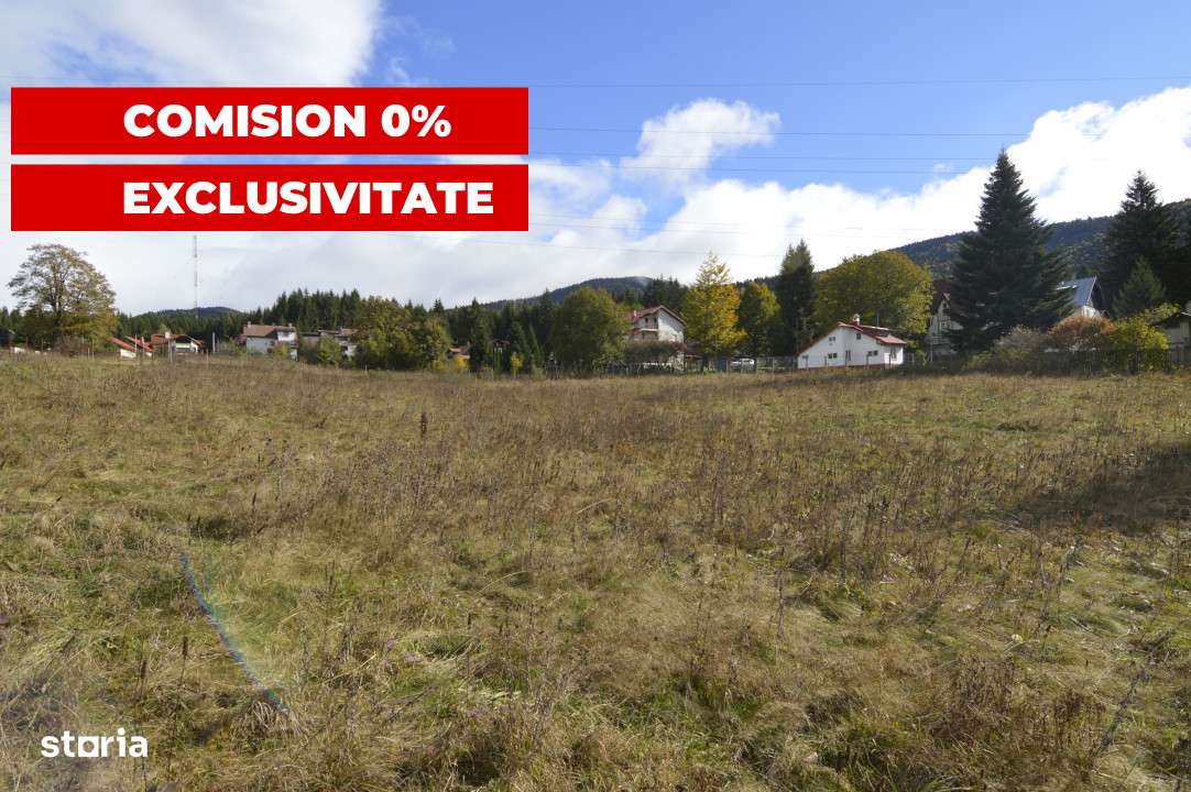 VANZARE TEREN INTRAVILAN SINAIA-CUMPATU Strada Zamora-9.801 mp-Comisio-11